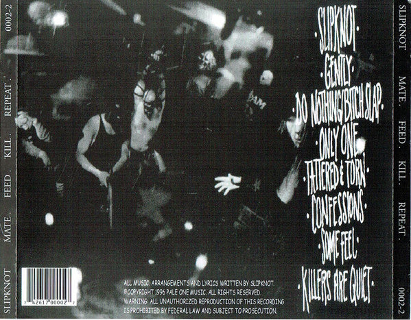 Slipknot / Mate. Feed. Kill. Repeat. - CD (Used) – ID Shop.ca