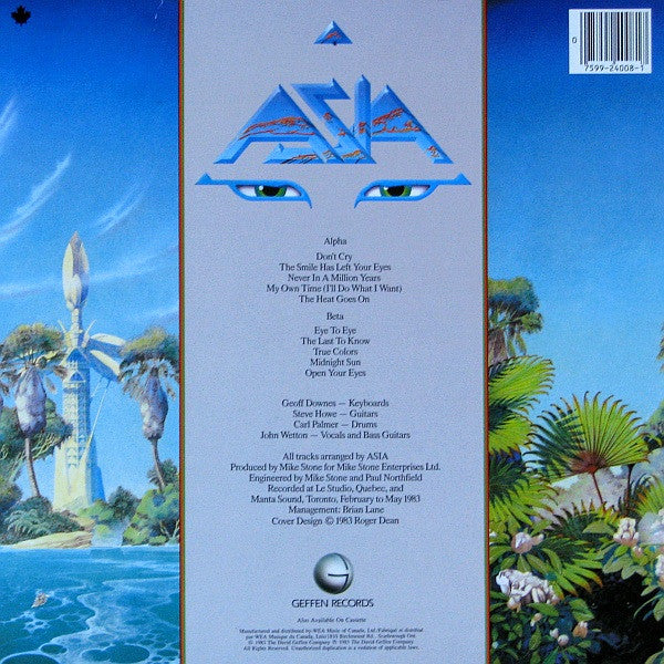 Asia / Alpha - LP Used