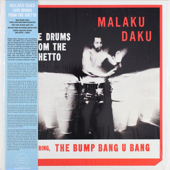 Malaku Daku / Love Drums From The Ghetto - LP