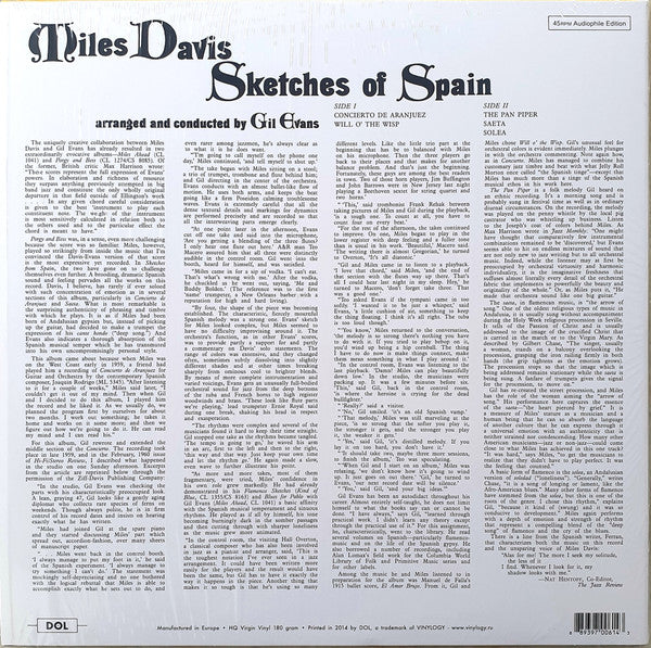 Miles Davis / Sketches Of Spain - LP