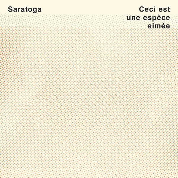 Saratoga / Ceci est une espèce aimée - LP Vinyle + Livre + (TEST PRESSING LP)