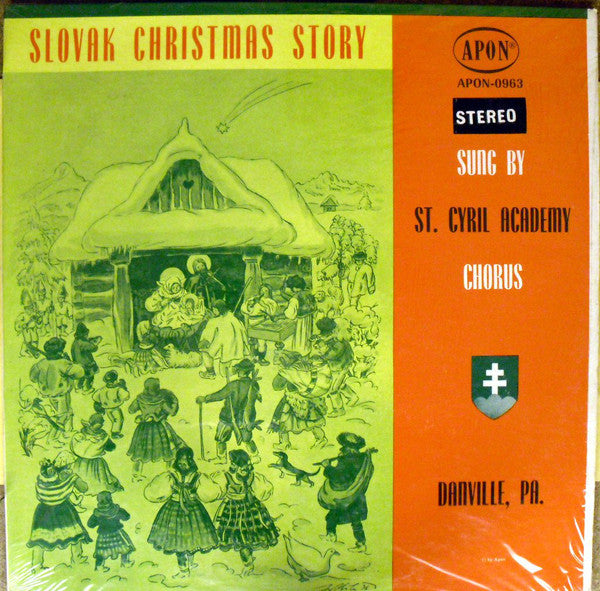 St. Cyril Academy Choir ‎/ Slovak Christmas Story -LP (used)