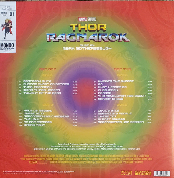 Mark Mothersbaugh / Thor: Ragnarok - 2LP SWIRL