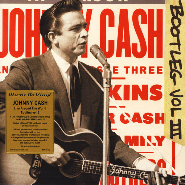 Johnny Cash / Bootleg Vol III: Live Around The World - LP