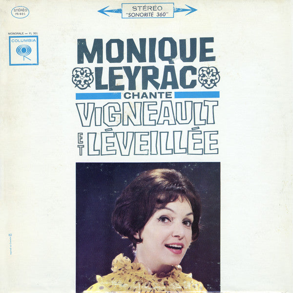 Monique Leyrac / Chante Vigneault Et Leveillée LP Used