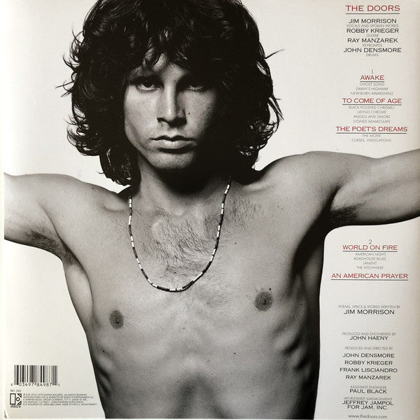 Jim Morrison, The Doors / An American Prayer-Music By The Doors - LP