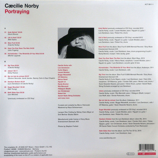 Cæcilie Norby / Portraying - LP