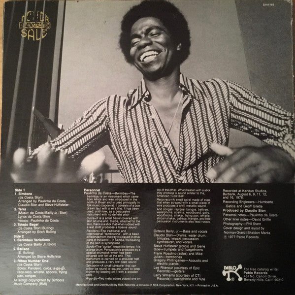 Paulinho Da Costa / Agora - LP (Used)