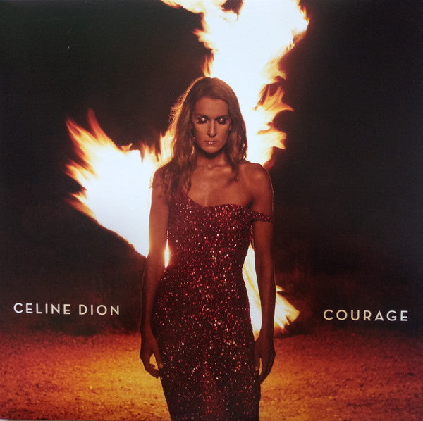 Celine Dion / Courage - 2LP RUBY RED