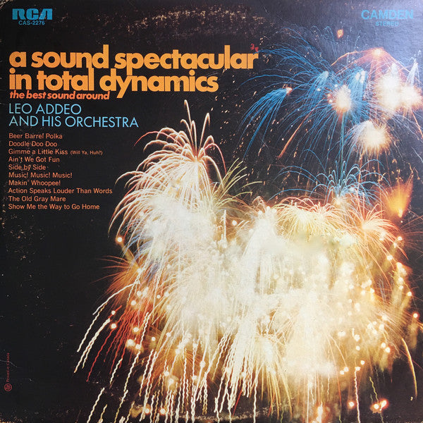 Leo Addeo And His Orchestra ‎/ A Sound Spectacular In Total Dynamics - LP Used