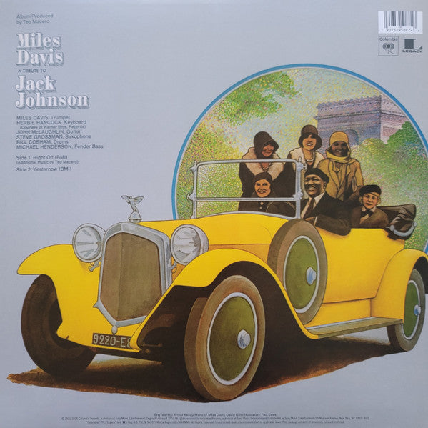 Miles Davis / A Tribute To Jack Johnson - LP