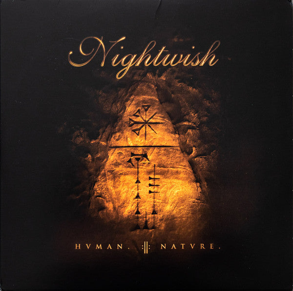 Nightwish ‎/ Human. :||: Nature. - 3LP ORANGE &amp; BROWN SWIRL