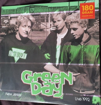 Green Day / Live In New Jersey 1992 - LP WHITE