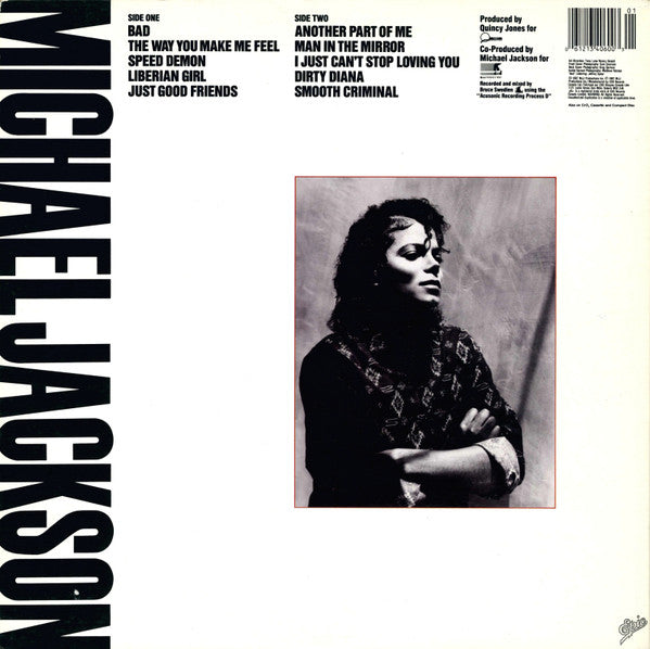 Michael Jackson / Bad - LP (Used)