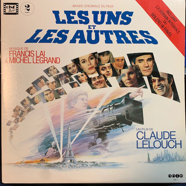 Francis Lai &amp; Michel Legrand ‎/ Les Uns Et Les Autres (BOF) ‎– 2LP Used