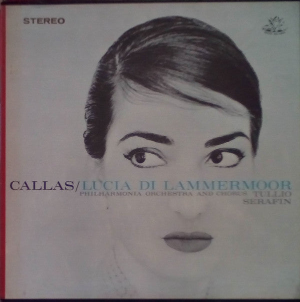 Callas, Tullio Serafin ‎/ Lucia Di Lammermoor (Opera In Three Acts) - 2LP Used