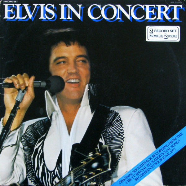 Elvis Presley / Elvis in Concert - 2LP (Used)
