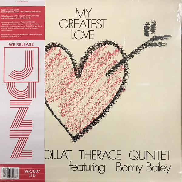 Boillat Thérace Quintet Ft Benny Bailey ‎/ My Greatest Love - LP