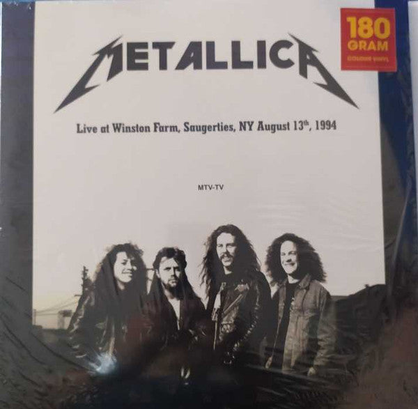 Metallica / Live at Winston Farm, Saugerties, NY August 13th, 1994 - LP ORANGE