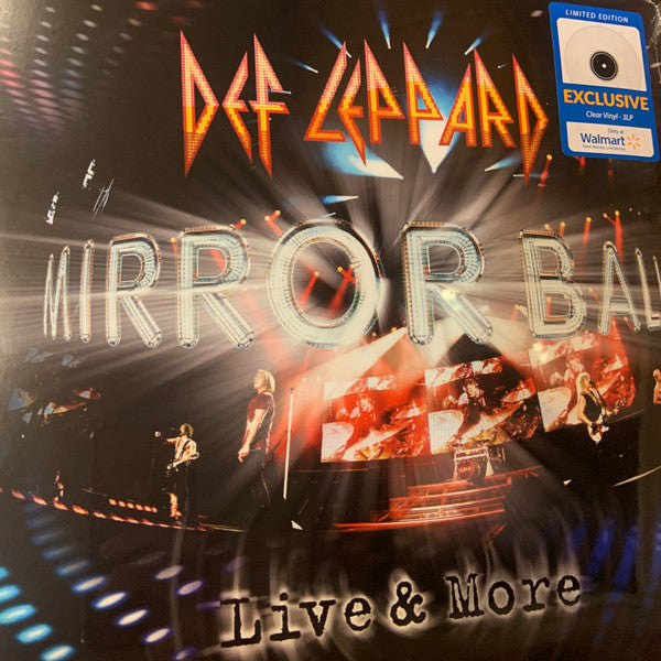 Def Leppard / Mirror Ball: Live & More - 3LP CLEAR