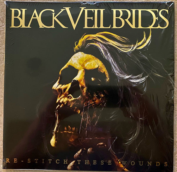 Black Veil Brides / Re-Stitch These Wounds - LP Used Neon Yellow and Black Merge