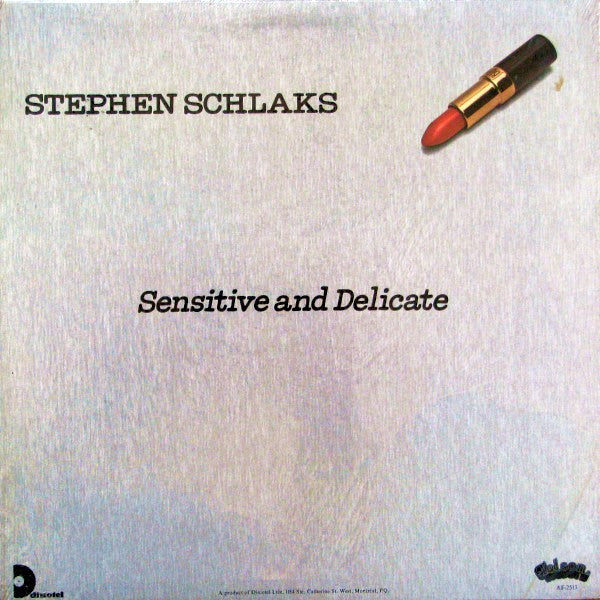 Stephen Schlaks / Sensitive And Delicate - LP Used