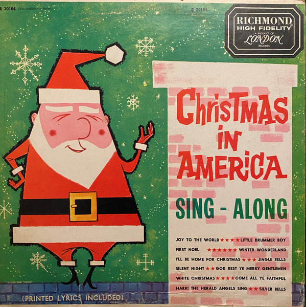 Various ‎/ Christmas In America Sing-A-Long - LP Used