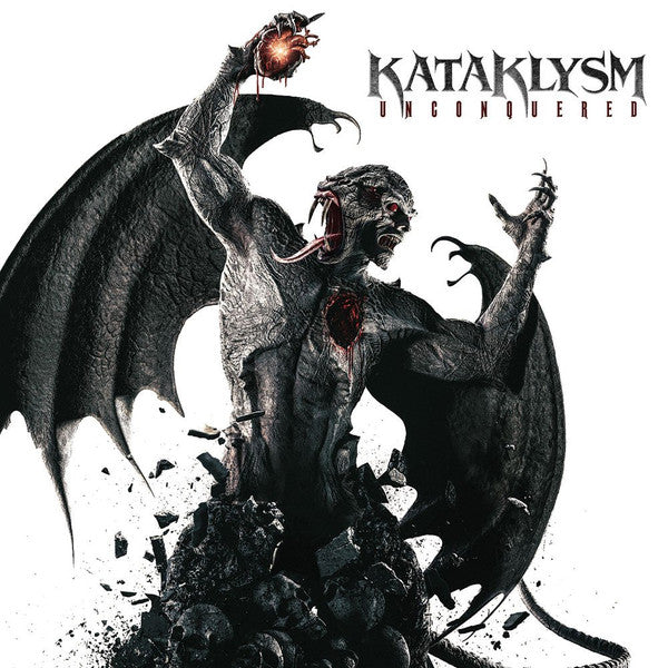 Kataklysm / Unconquered - LP RED/BLACK SPLATTER