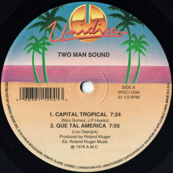 Two Man Sound / Capital Tropical, Que Tal America, Disco Samba, Brigitte Bardot Ritmocada - LP Used