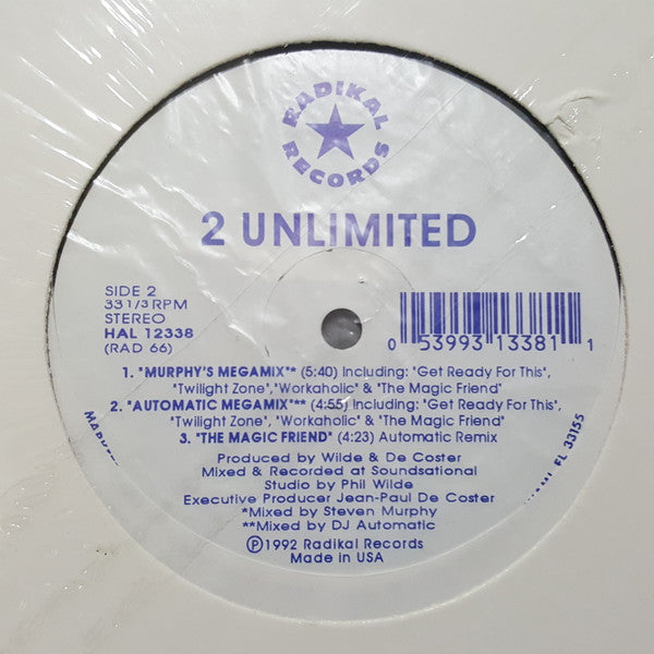 2 Unlimited / The Magic Friend - 12" (Used)