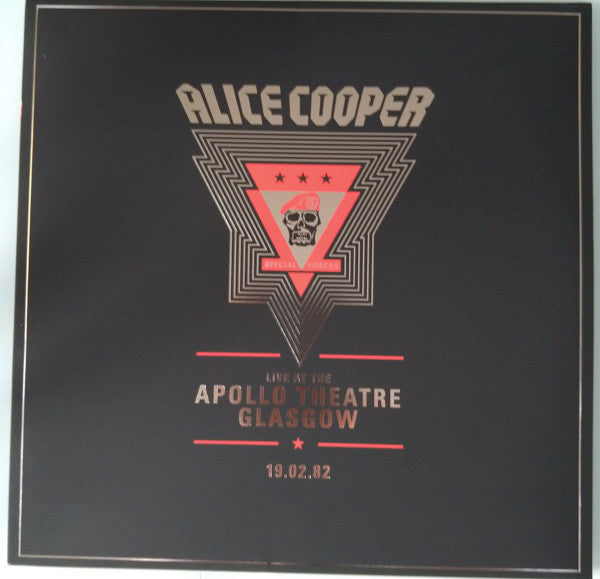 Alice Cooper / Live At The Apollo Theatre, Glasgow - 2LP RSD2020