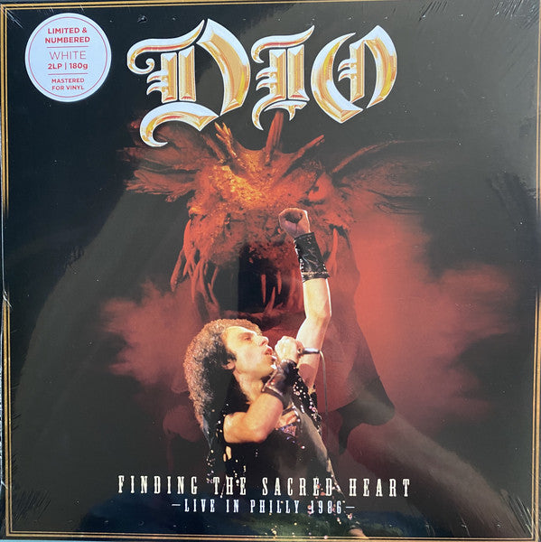 Dio / Finding The Sacred Heart – Live In Philly 1986 - 2LP WHITE NUMBERED