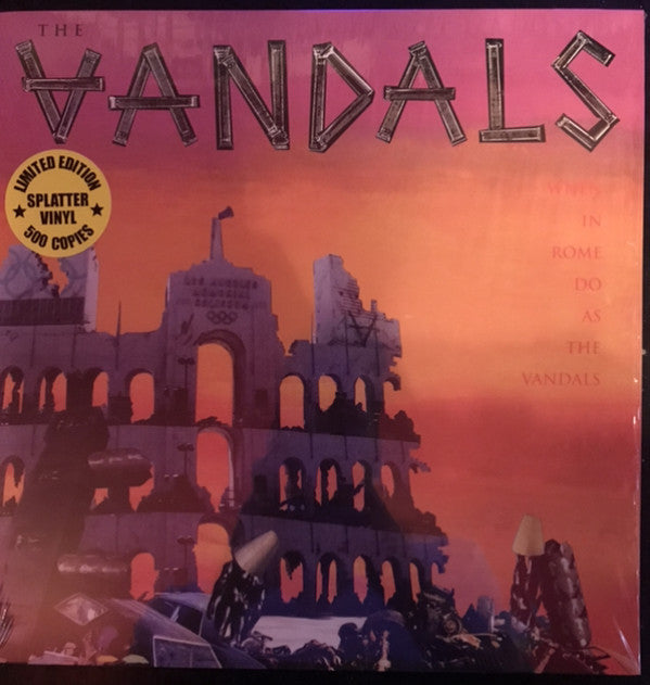The Vandals / When In Rome Do As The Vandals - LP SPLATTER