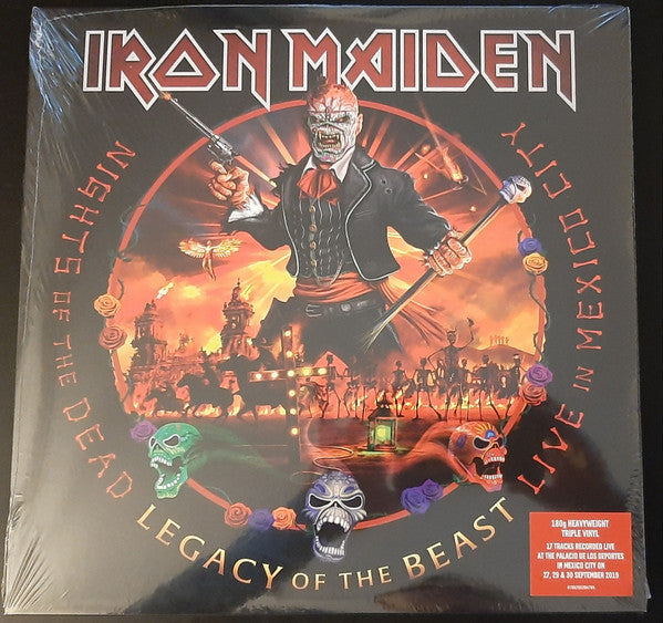 Iron Maiden ‎/ Nights Of The Dead, Legacy Of The Beast: Live In Mexico City - 3LP
