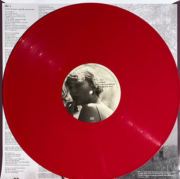 Taylor Swift / Folklore - 2LP Used RED