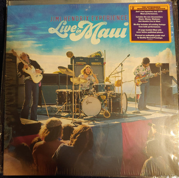 Jimi Hendrix Experience ‎/ Live In Maui - 3LP + BLU RAY