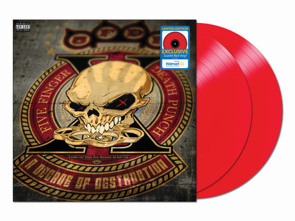 Five Finger Death Punch / A Decade Of Destruction - 2LP SCARLET RED