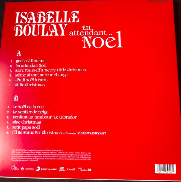 Isabelle Boulay / Waiting for Christmas - LP