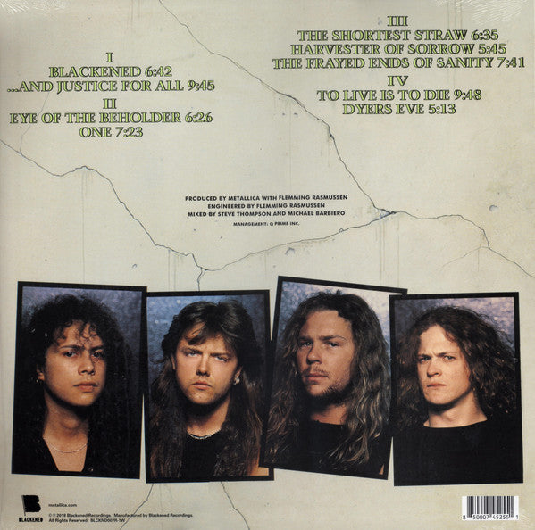 Metallica / ...And Justice For All - 2LP GREEN