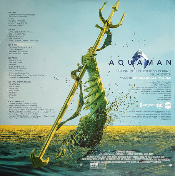 Rupert Gregson-Williams / Aquaman (O.S.T.) - 3LP SPLATTER