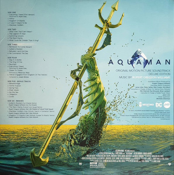 Rupert Gregson-Williams / Aquaman (OST) - 3LP SPLATTER