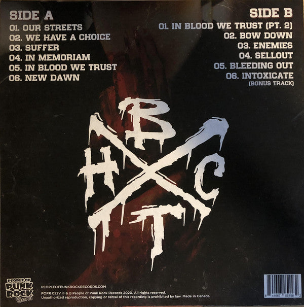 Bloodtrust / In Blood We Trust - LP Used red