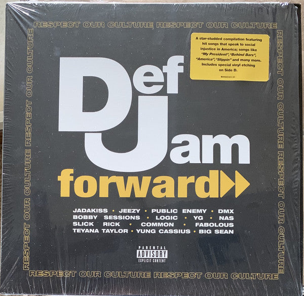 Various ‎/ Def Jam Forward: Respect Our Culture - 2LP