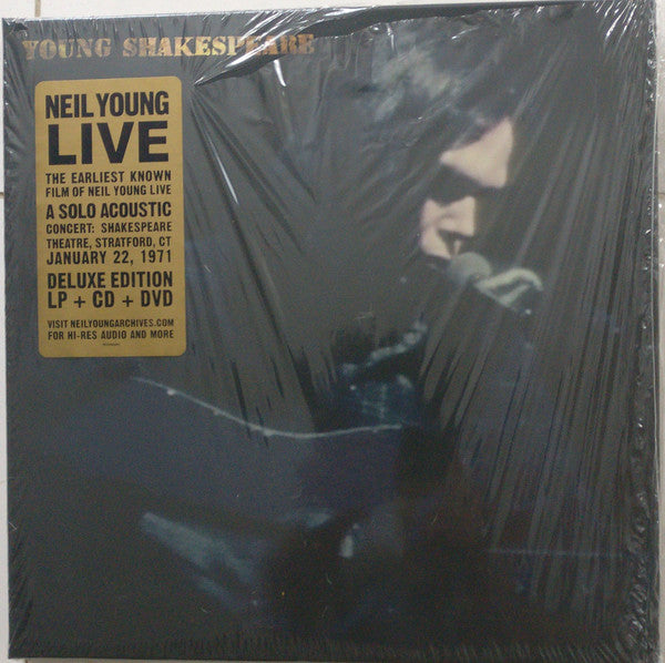 Neil Young ‎/ Young Shakespeare - LP+CD+DVD BOX
