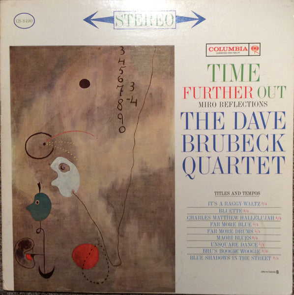 The Dave Brubeck Quartet / Time Further Out (Miro Reflections) - LP (Used)