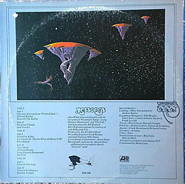 Yes / Yessongs - 3LP Used