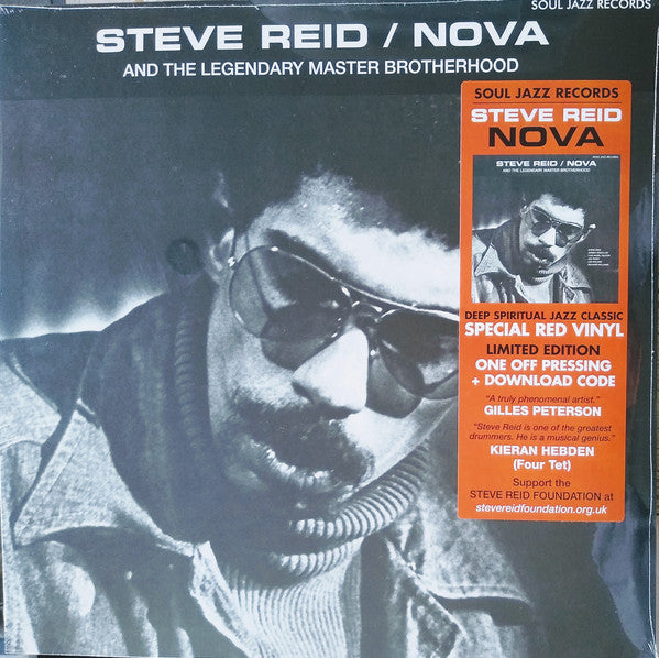 Steve Reid &amp; The Legendary Master Brotherhood ‎/ Nova - LP RED