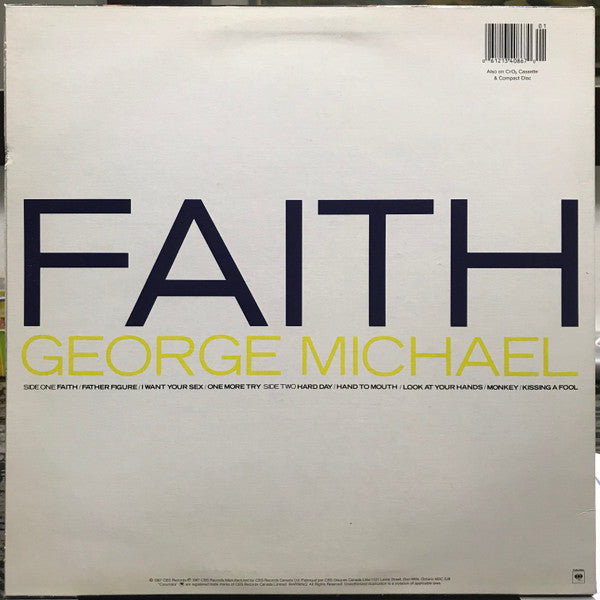 George Michael / Faith - LP Used