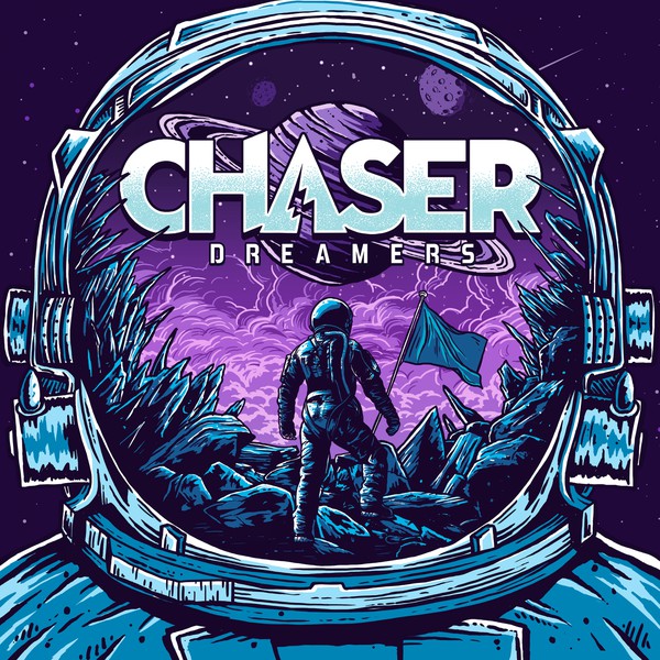 Chaser / Dreamers - LP Ice Blue Burst