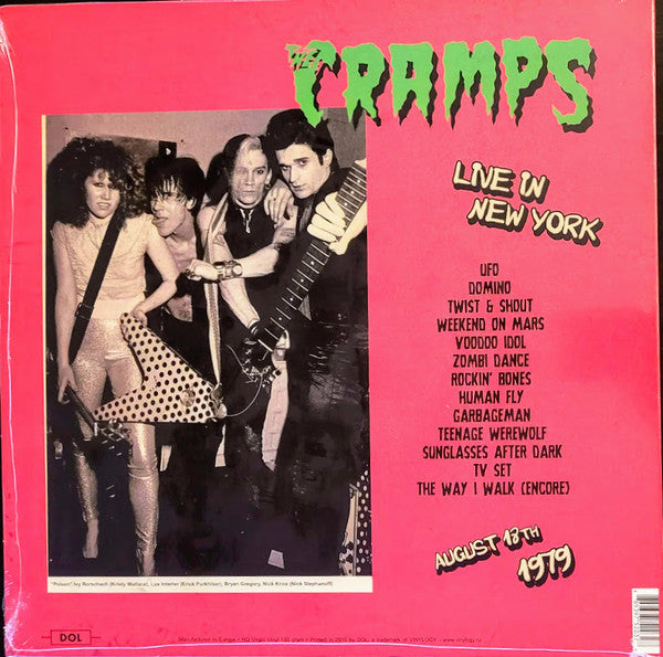 The Cramps / Live In New York 1979 - LP